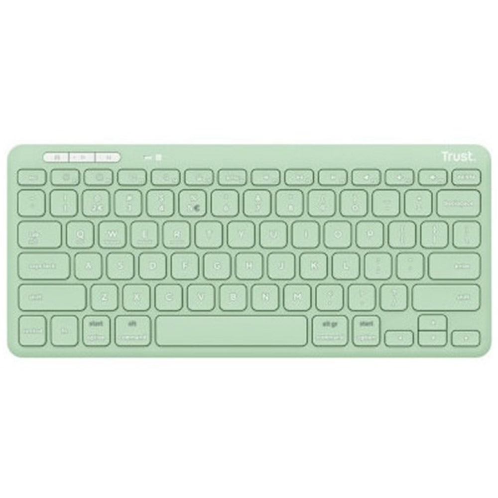 Tastatura Trust Lyra Compact Wireless, Green