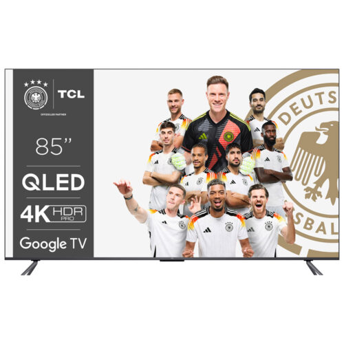 Televizor Qled TCL 85T7B, 85 inch, 4K, Google TV, Game Master 3.0