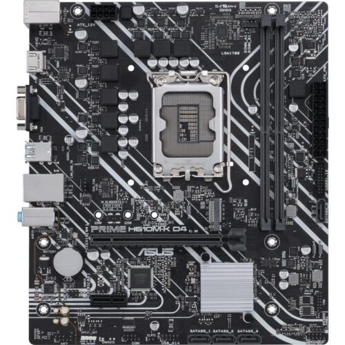 Placa de baza Asus PRIME H610M-K D4 LGA 1700  Intel® H610 (LGA 1700) mic-ATX motherboard with DDR4