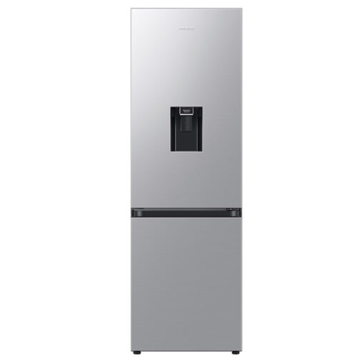 Combina frigorifica Samsung RB34C632ESA/EF, 341 l, Total No Frost, All Around Cooling, Digital Inverter, Dozator apa, Wifi, Clasa E, H 185 cm, Inox