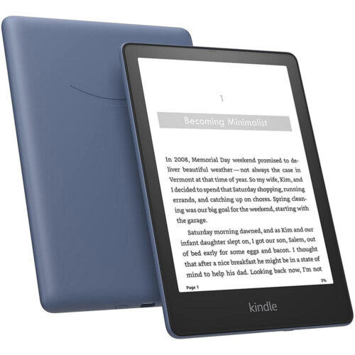 EBook Reader Amazon Kindle Paperwhite Signature Edition Gen11, 6.8 inch, 32GB, Denim, B095J1S1LW