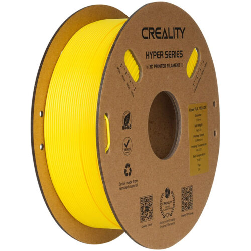 Filament Printer 3D Creality Hyper PLA, 1.75mm, 1 kg, Galben, HYPER-PLA YELLOW