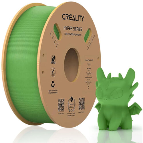 Filament Printer 3D Creality Hyper PLA, 1.75mm, 1 kg, Verde, HYPER-PLA GREEN