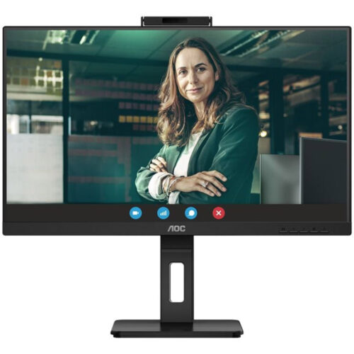 Monitor LED AOC 24P3CW, 60,5 cm, 1920 x 1080 pixeli, Full HD, Negru