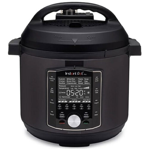 Multicooker Instant Pot Pro 6, 1200 W, 5.7 L, 10 programe presetate, Capac detasabil, Negru, MCOOKER-IPPRO6