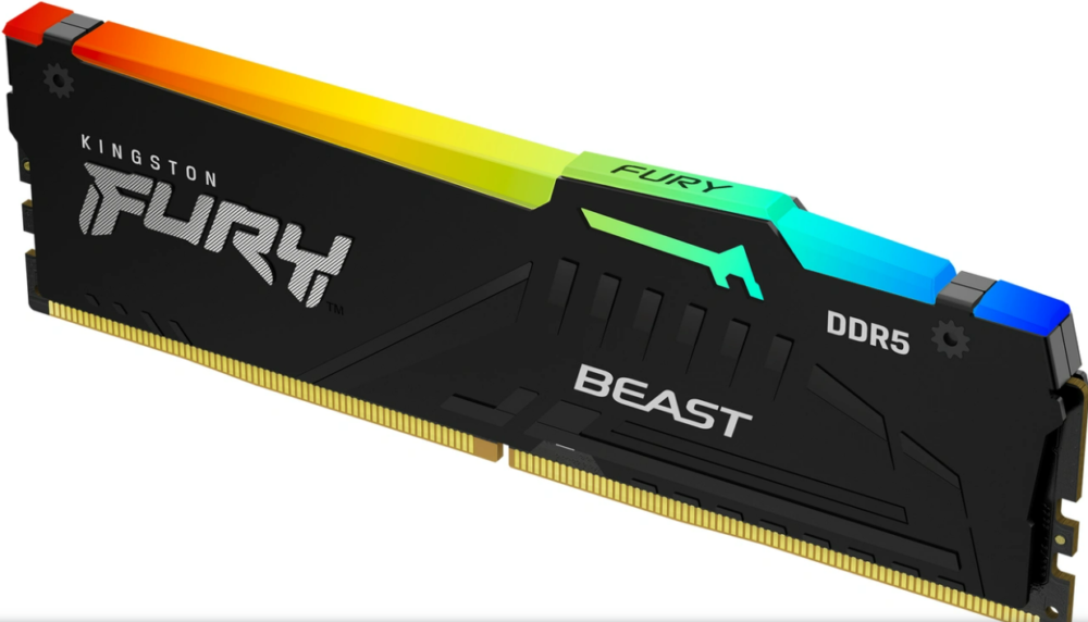 Memorie KINGSTON 32GB DDR5 6000MHz CL30 FURY Beast RGB