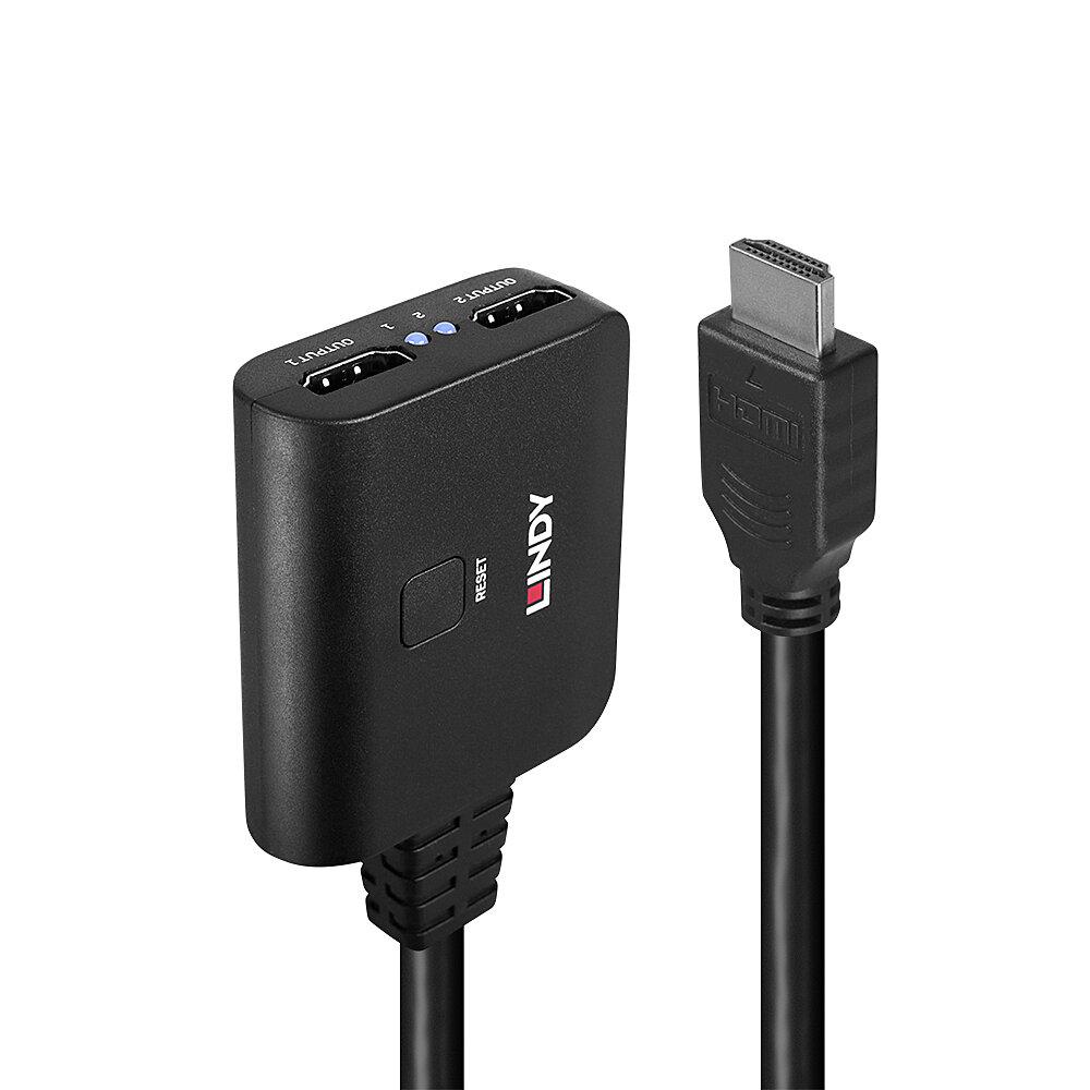 Cablu Lindy 2 porturi HDMI 4K60
