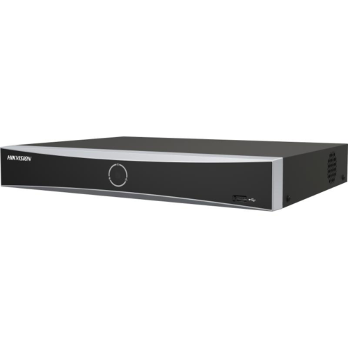 NVR Hikvision 8 canale 1U K Series AcuSense DS-7608NXI-K1/8P(D); 1-ch@12 MP or 2-ch@8 MP or 4-ch@4 MP or 8-ch@1080p decoding capacity