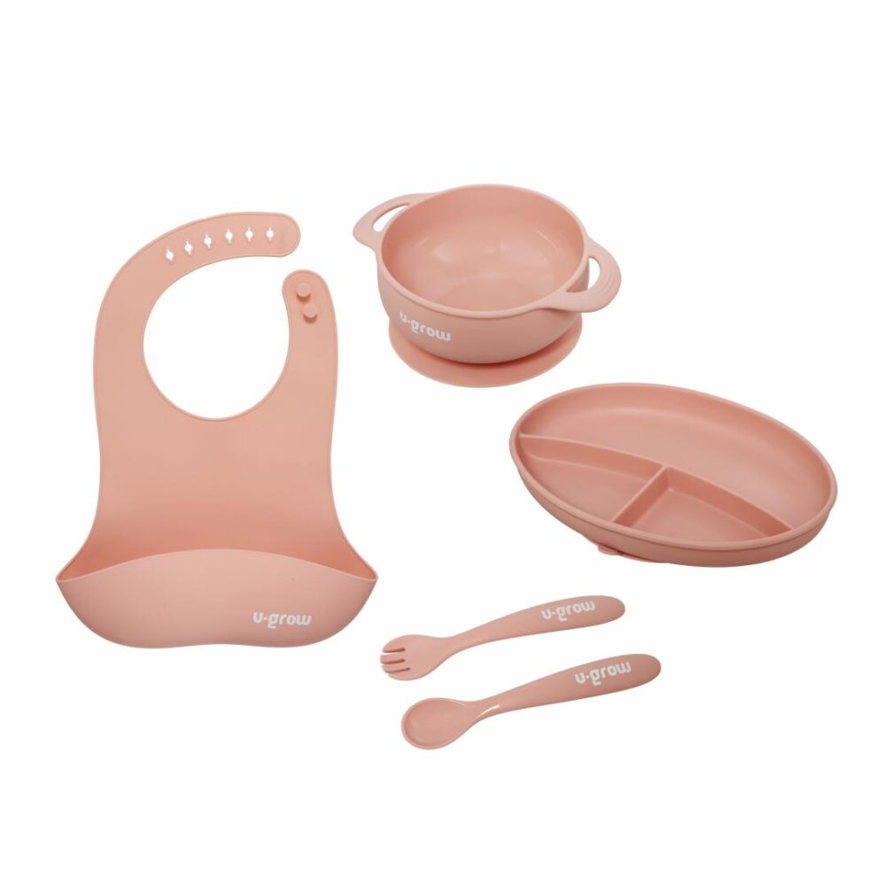 Set diversificare 5 piese silicon : baveta