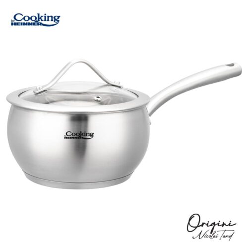 CASEROLA INOX+ CAPAC 16X9 CM