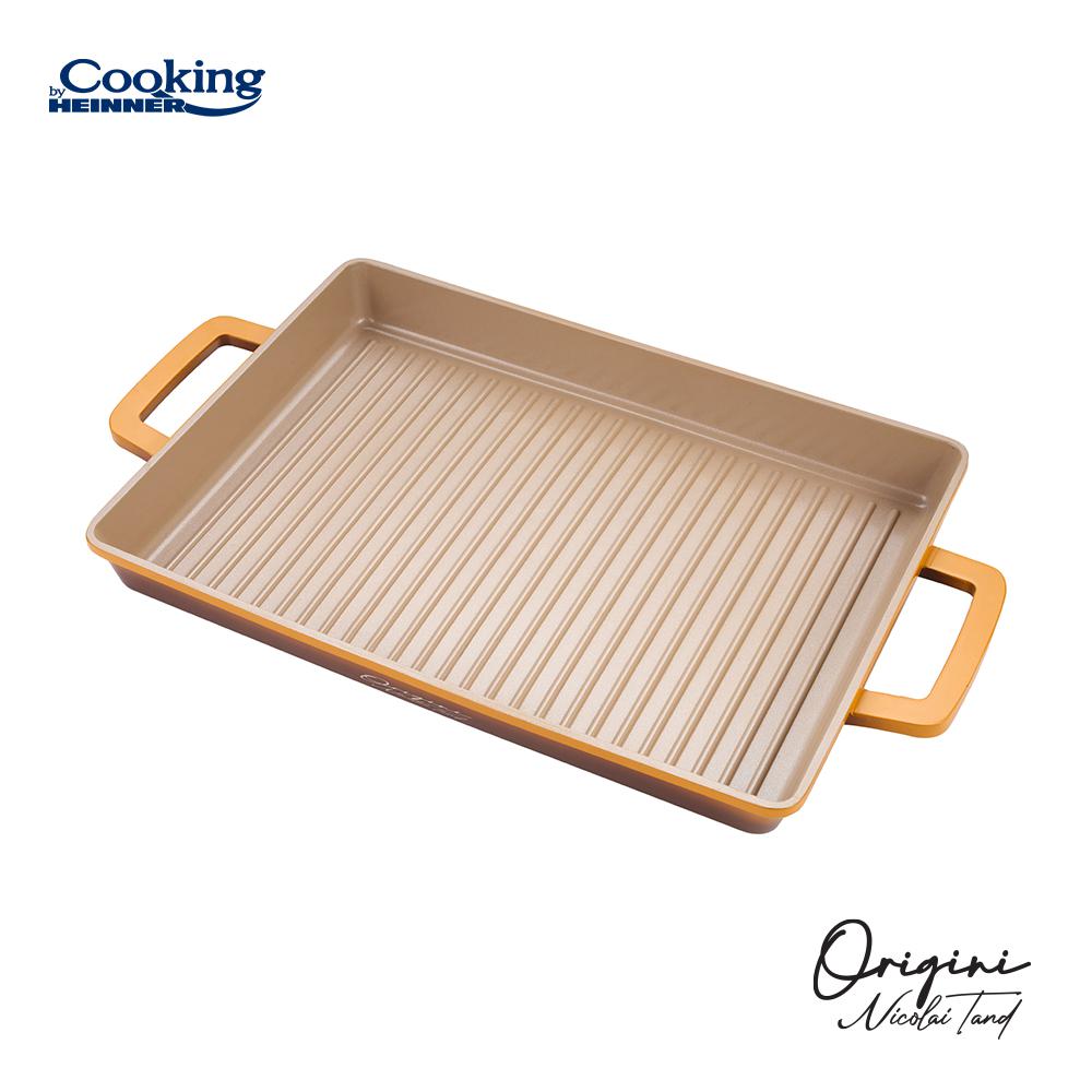 TAVA GRATAR ALUMINIU TURNAT 36 x 26.4 x 4 CM