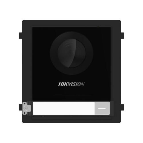 Panou videointerfon modular de exterior Hikvision DS-KD8003-IME1(B); 1 x buton apelare