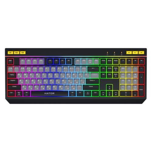Tastatura mecanica cu fir Hator Icefall