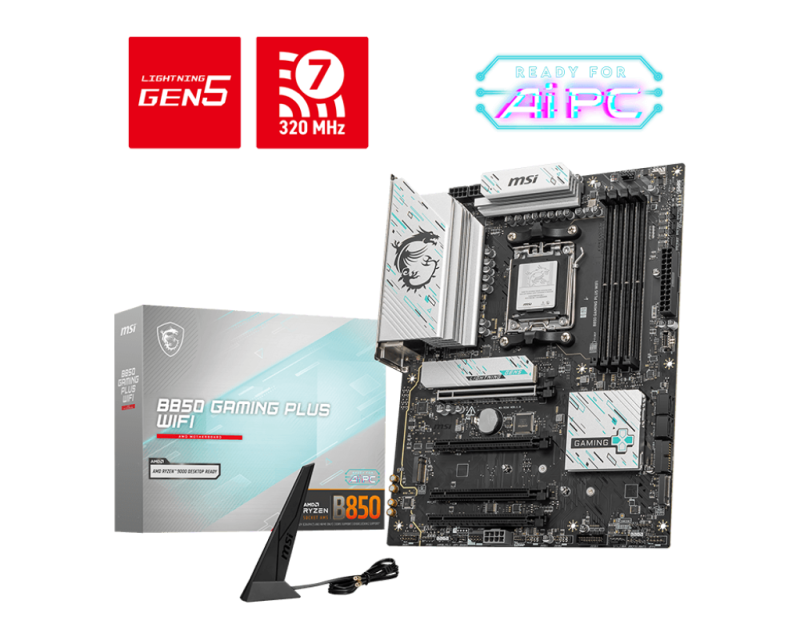 Placa de Baza MSI B850 GAMING PLUS WIFI AM5