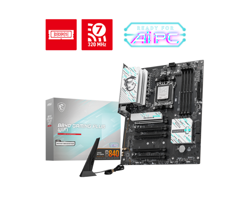Placa de Baza MSI B840 GAMING PLUS WIFI AM5