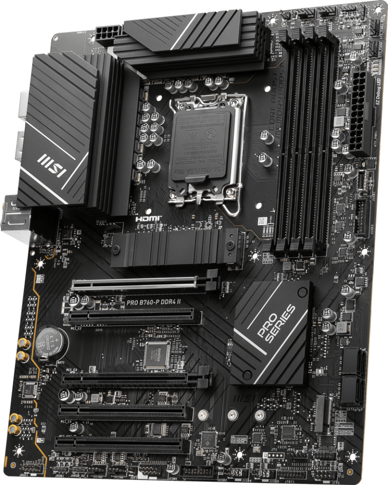 Placa de baza MSI PRO B760-P DDR4 II LGA1700