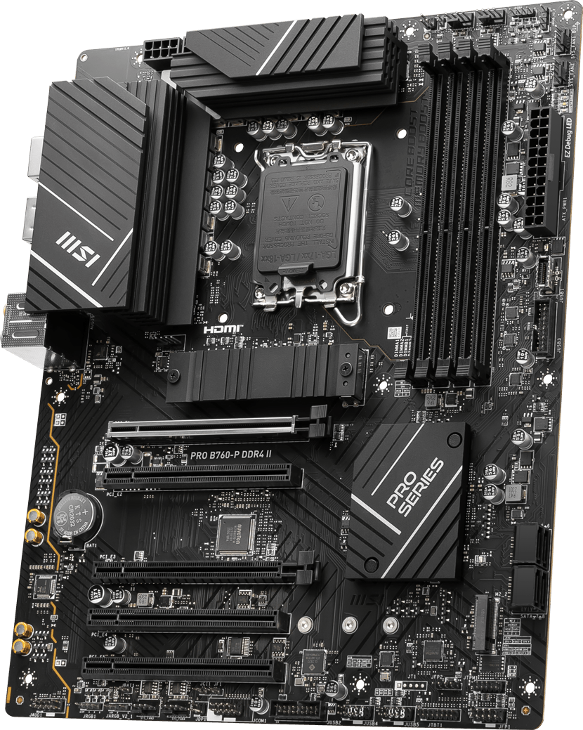 Placa de baza MSI PRO B760-P DDR4 II LGA1700