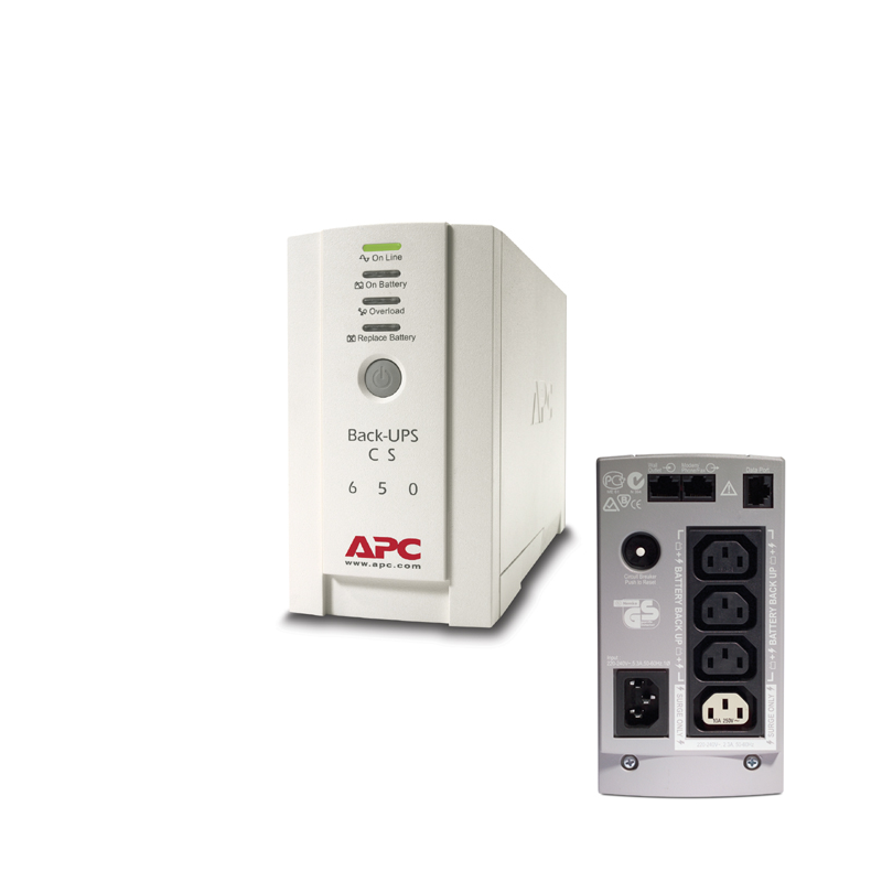 UPS Second Hand APC Back-UPS CS 650 VA