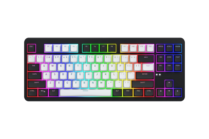 Tastatura mecanica wirelss Hator Rockfall 3 Mecha TKL conectivitate USB