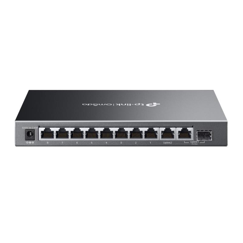 2× Gigabit SFP Ports SPEC: 802.3at/af