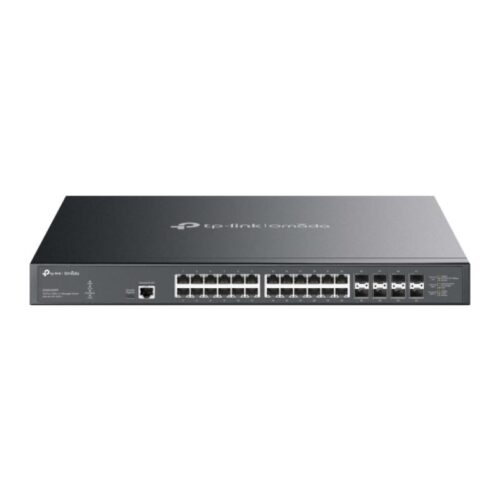Omada 32-Port 10GE L2+ Managed Switch with 24-Port PoE++ PORT: 24× 10G RJ45 PoE++ Ports