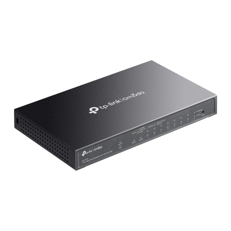 1U 19-inch Rack-mountable Steel Case FEATURE: Integration with Omada SDN Controller and Omada Cloud Essentials