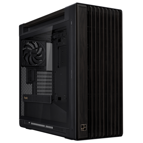 Carcasa ASUS PROART PA602 WOOD EDITION Mid Tower ARGB NEGRU