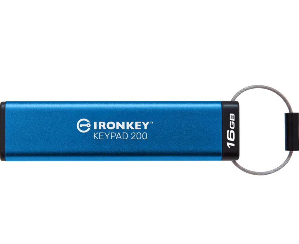 USB Flash Drive Kingston 16GB IronKey Keypad 200