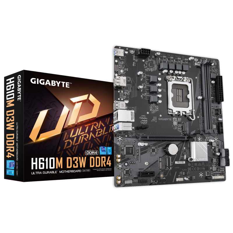 Placa de Baza GIGABYTE H610M D3W DDR4 LGA1700
