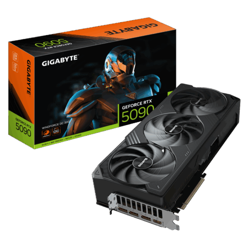 Placa Video GIGABYTE NVIDIA GEFORCE RTX 5090 WINDFORCE OC 32GB GDDR7 512 bit