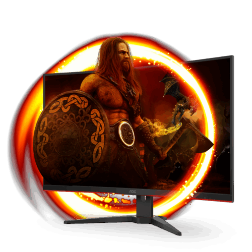 Monitor AOC 31.2" C32G2ZE/BK