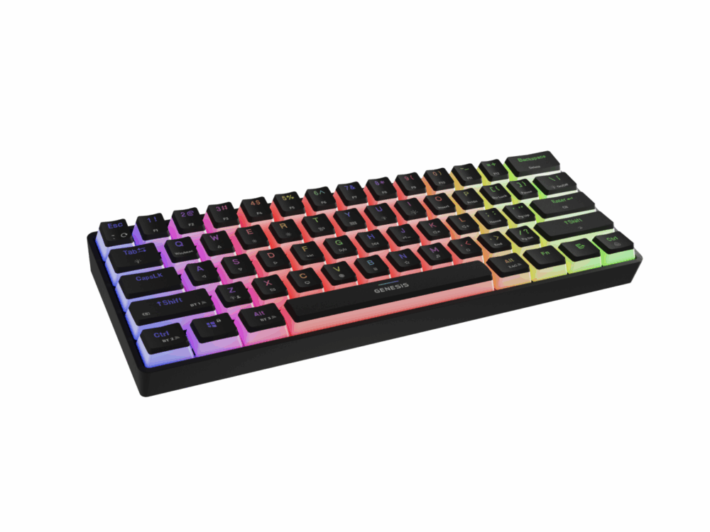 Tastatura gaming mecanica wireless Genesis Thor 660 G2 60%