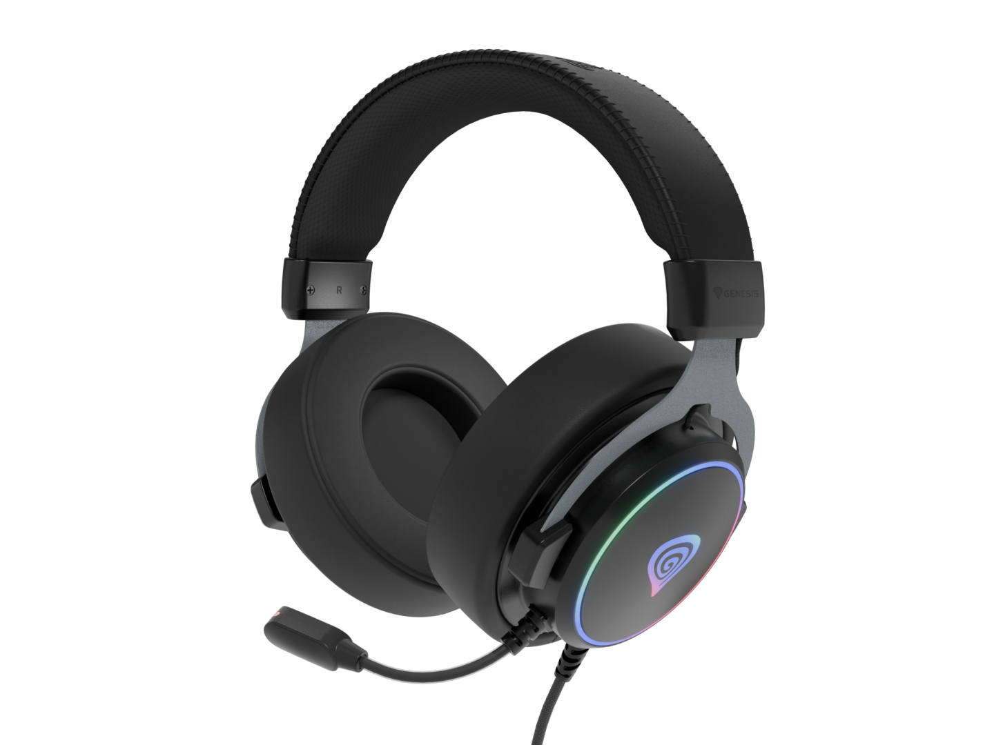 Casti gaming cu fir Genesis Neon 764