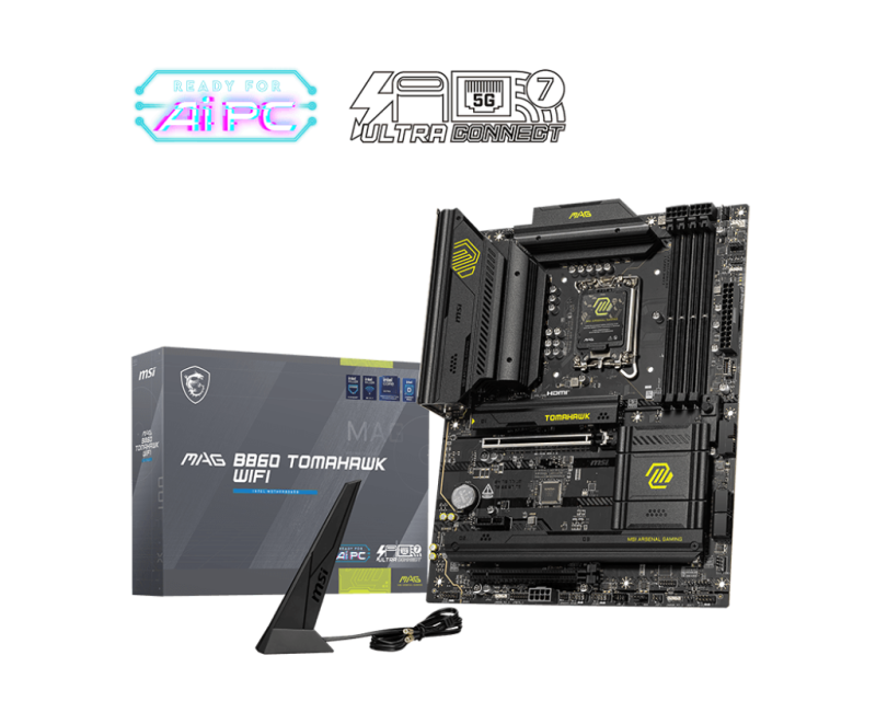 Placa de Baza MSI MAG B860 TOMAHAWK WIFI LGA1851