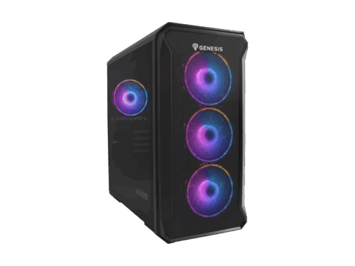 Carcasa GENESIS IRID 503 V2 Mini Tower ARGB NEGRU
