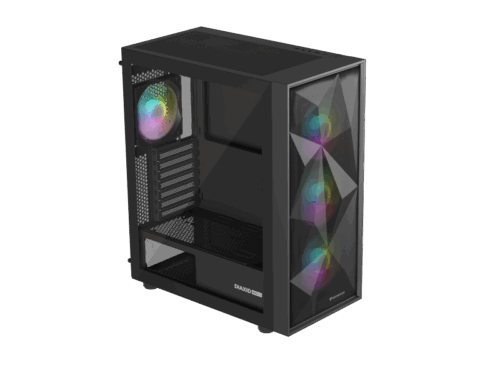 Carcasa GENESIS DIAXID 605 Mid Tower ARGB NEGRU