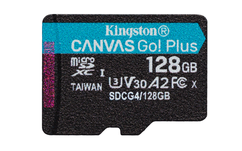 Carde de Memorie MicroSDXC Kingston Canvas GO PLUS 128GB Adaptor SD Class 10