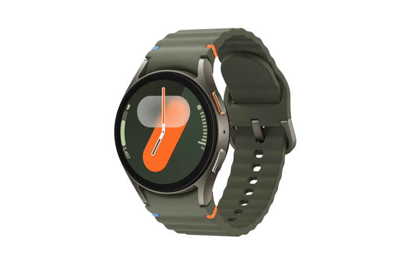 Samsung Watch7 40mm 1.3" L305 (eSIM Cellular) Grey / Green strap