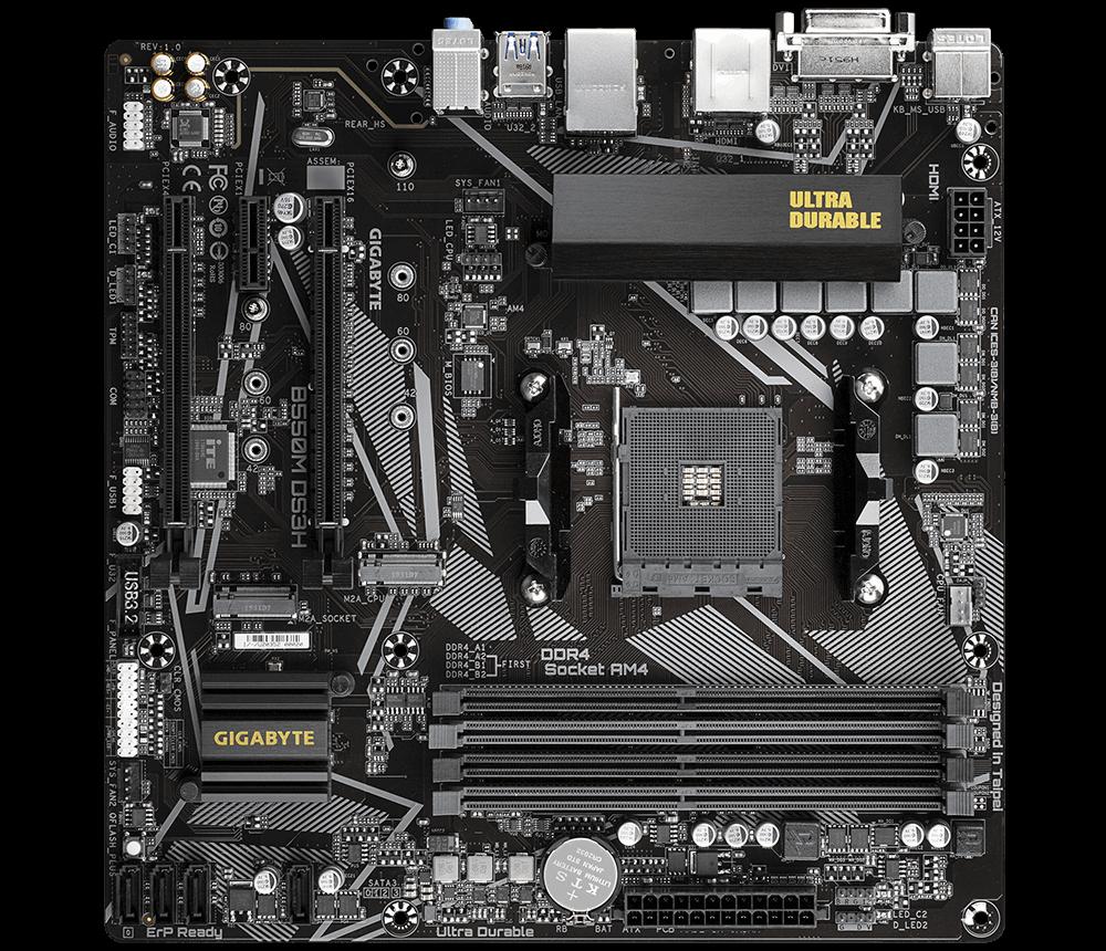 Placa de baza Gigabyte B550M DS3H
