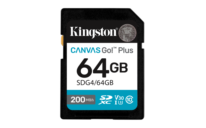 Card de Memorie MicroSDXC Kingston Canva GO Plus 64GB Class 10
