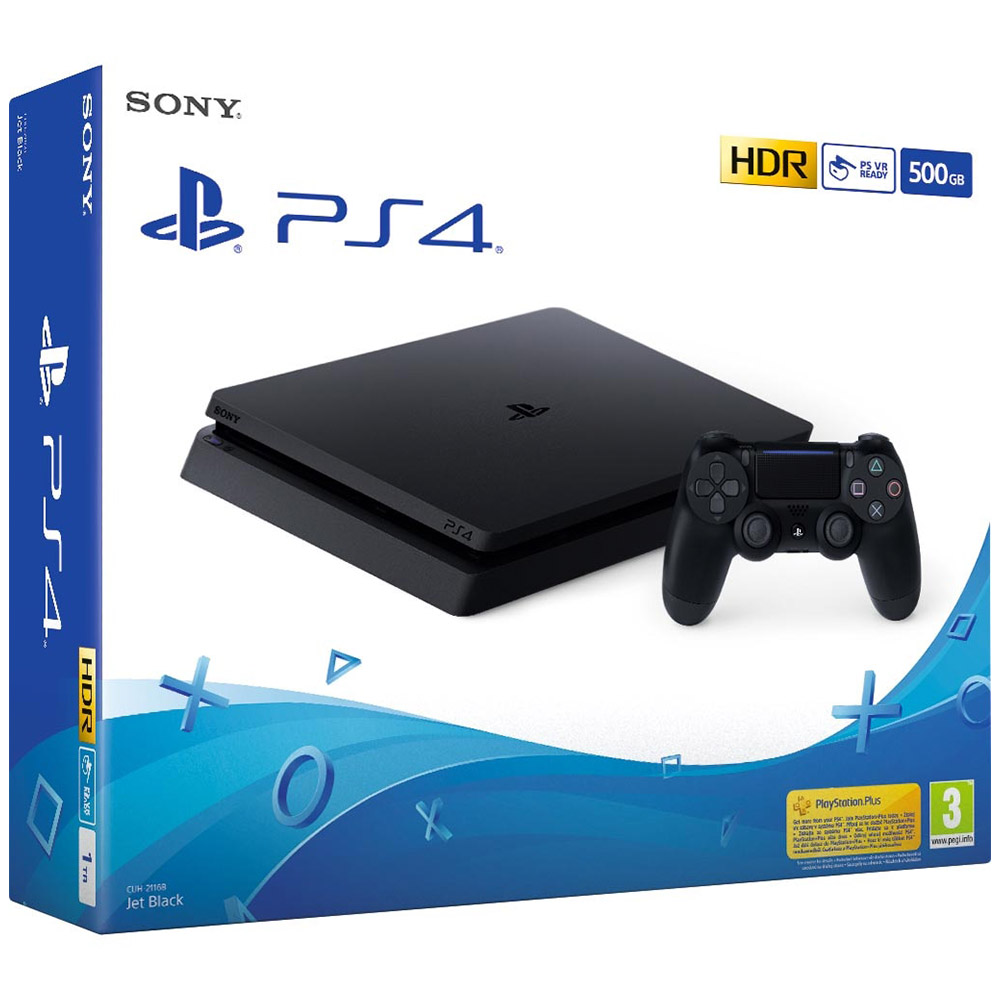 Sony PS4 Slim 500GB F Chassis Black
