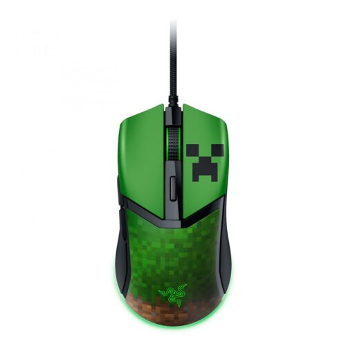 Mouse cu fir gaming Razer Cobra Razer Minecraft Edition
