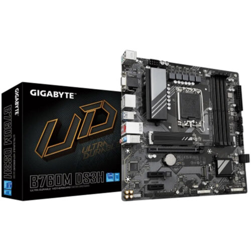 Placa de baza GIGABYTE B760M DS3H DDR5 (rev. 1.0) LGA1700