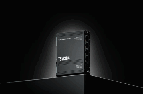 TELTONIKA 4PORT UNMANAGED DIN RAIL SWITCH TSW304