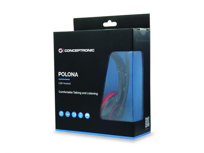 CONCEPTRONIC CCHATSTARU2R Stereo USB Headset