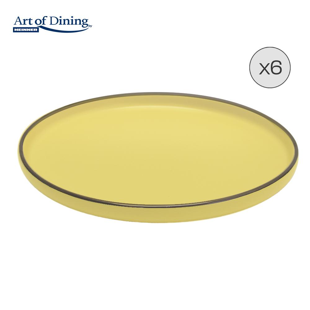 SET 6 FARFURII INTINSE CERAMICA 27 CM