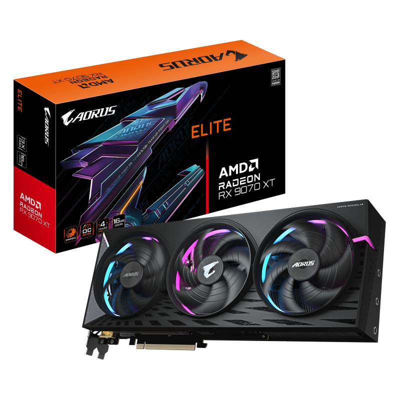 GB GF AORUS RADEON RX 9070 XT ELITE