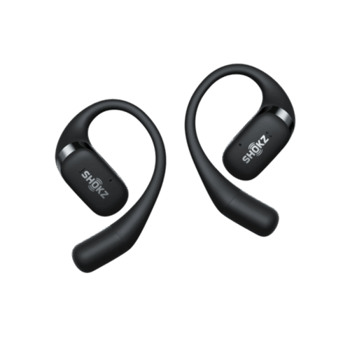 Shokz - OpenFit Open-Ear True Wireless Earbuds - Black