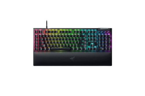Tastatura mecanica gaming BlackWidow V4 (Yellow Switch)