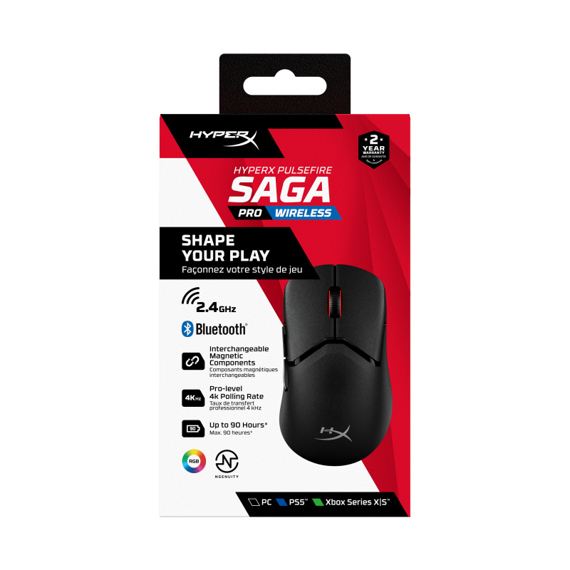 Mouse wireless HP Hyperx Pulsefire Saga Pro
